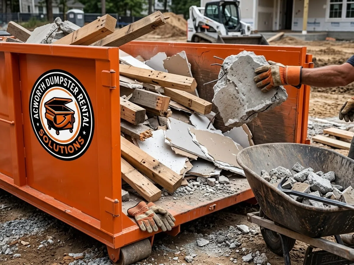 Roofing Debris Removal in Acworth GA